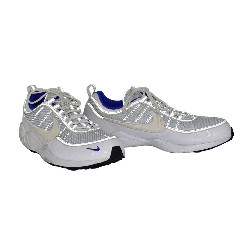 B0 Auth NIKE AIR ZOOM Spiridon 16 White Platinum Blue Shoes 926955-104 Size 14